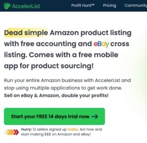 Amazon Listing Software - Accelerlist